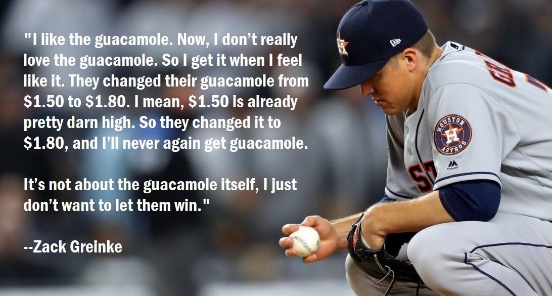 ncostanzo24's tweet image. I hate the Astros but I can’t hate on Greinke. Dude earned my respect forever with this one