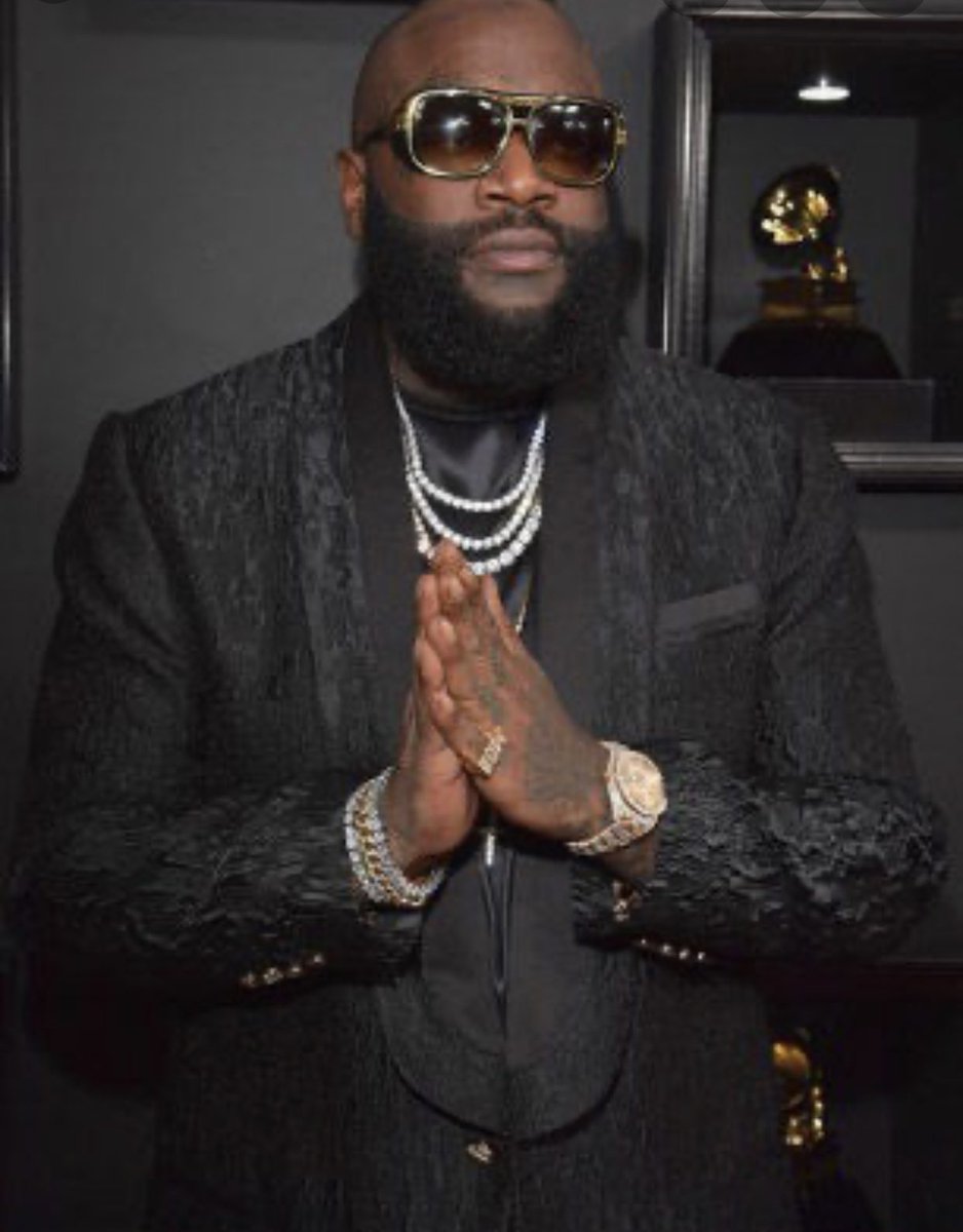 Rick Ross definitely gives me rich Yoruba uncle vibes. Hushpuppi’s and Séguin Arinze’s twin