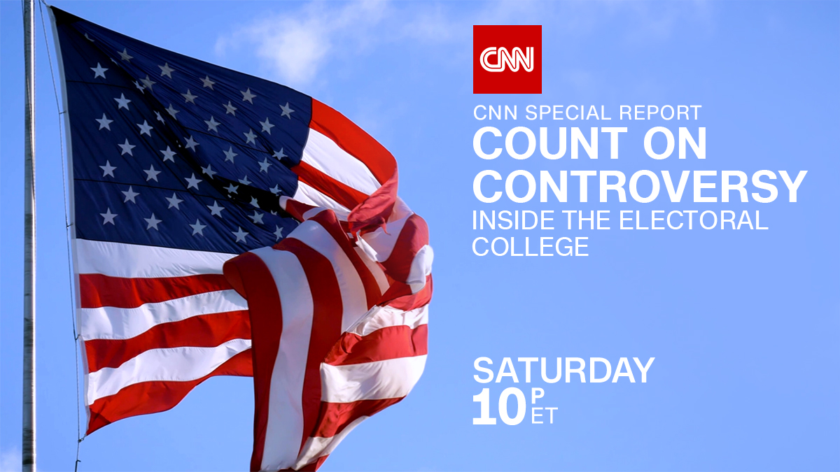 Cnn On Twitter The Electoral College What Do You Think Join Johnberman For A Look At The Electoral College And Your Vote For President Cnn Special Report Count On Controversy