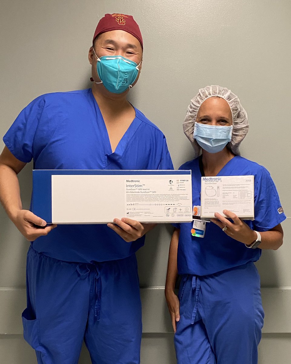 Congrats Dr. John Lee on your first case with the InterStimTM II System with SureScanTM MRI technology and for helping patients live life their way. See Important Safety Information bit.ly/3gVJI7Y #interstimwithoutlimits #medtronicemployee