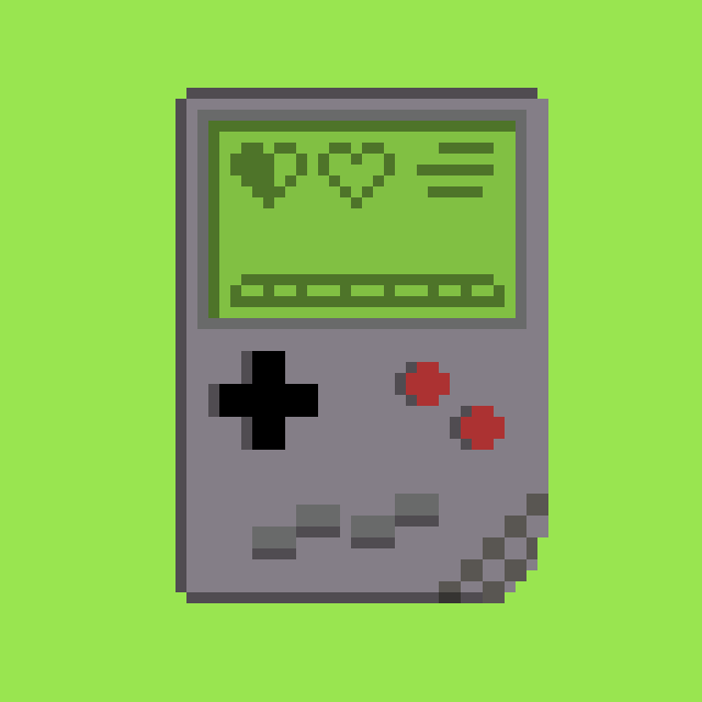 JerV_Dev's tweet photo. Nuevo video, nuevo pixelart n_n

#pixelart #Aseprite #speedpaint #Gameboys https://t.co/kNWKfL2XUp