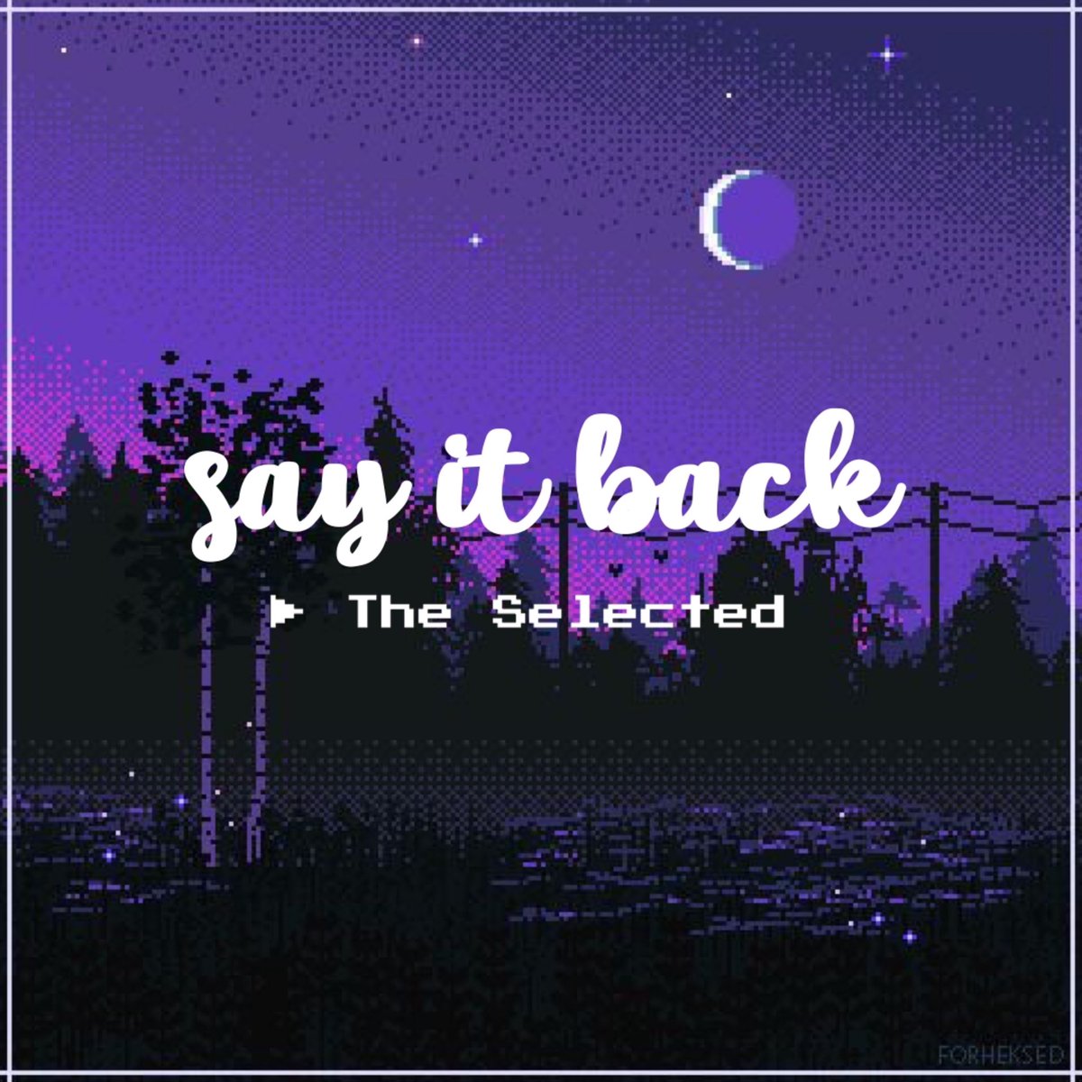 theselected_twt's tweet photo. Hey, guys! ‘say it back’ is now out on Spotify and iTunes! It has been a month since we released our song. Let us take this opportunity to say thank you for all your love and support. We hope that you’ll enjoy it as much as we enjoyed making it! 💜 

https://t.co/gJEApjeHRj https://t.co/XELyU8nwv8