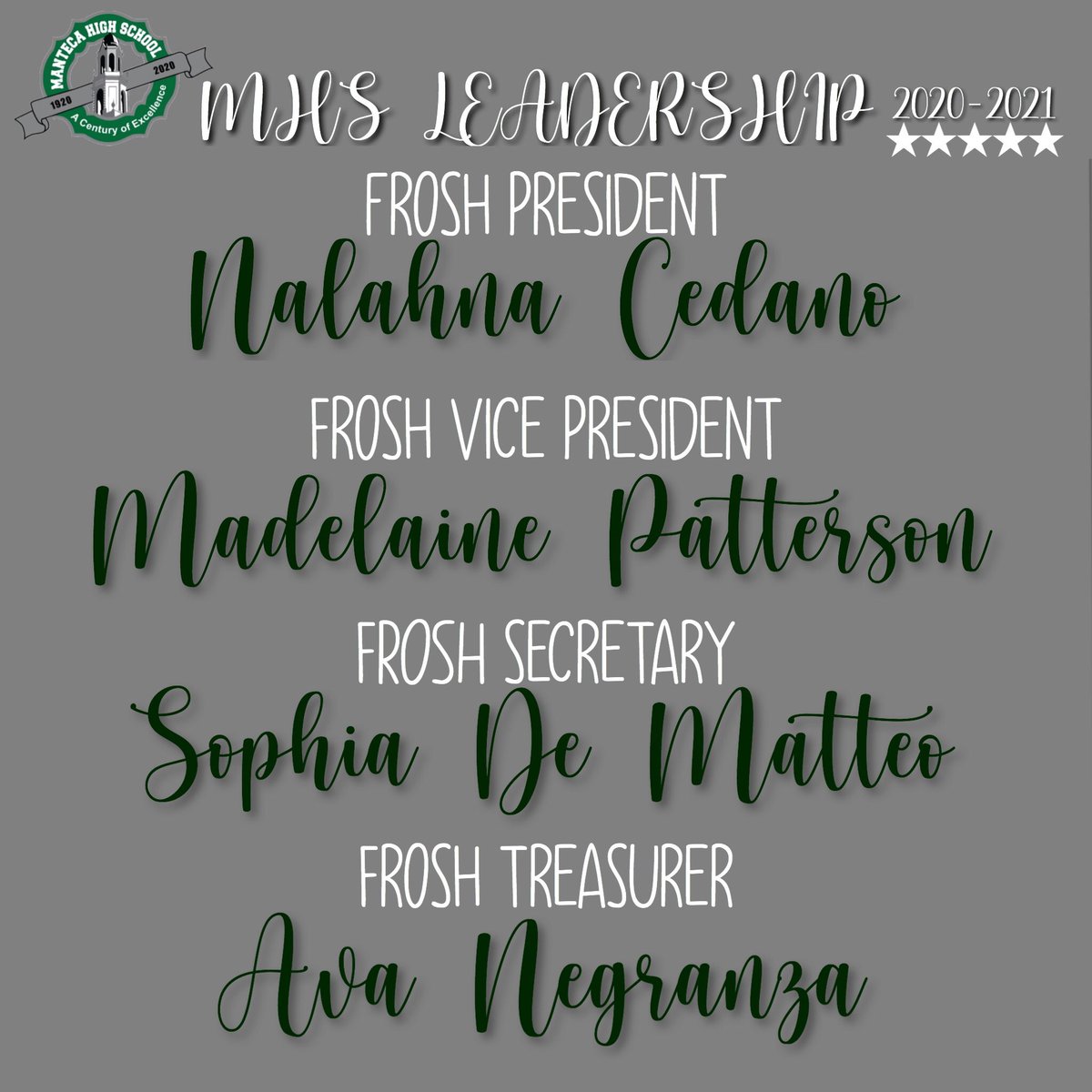 MHSLeadership's tweet photo. Congratulations to the Freshman Class Officers for the Class of 2024! Make a difference! #borntoleadthebuffalostampede https://t.co/tNIMkvA8CM