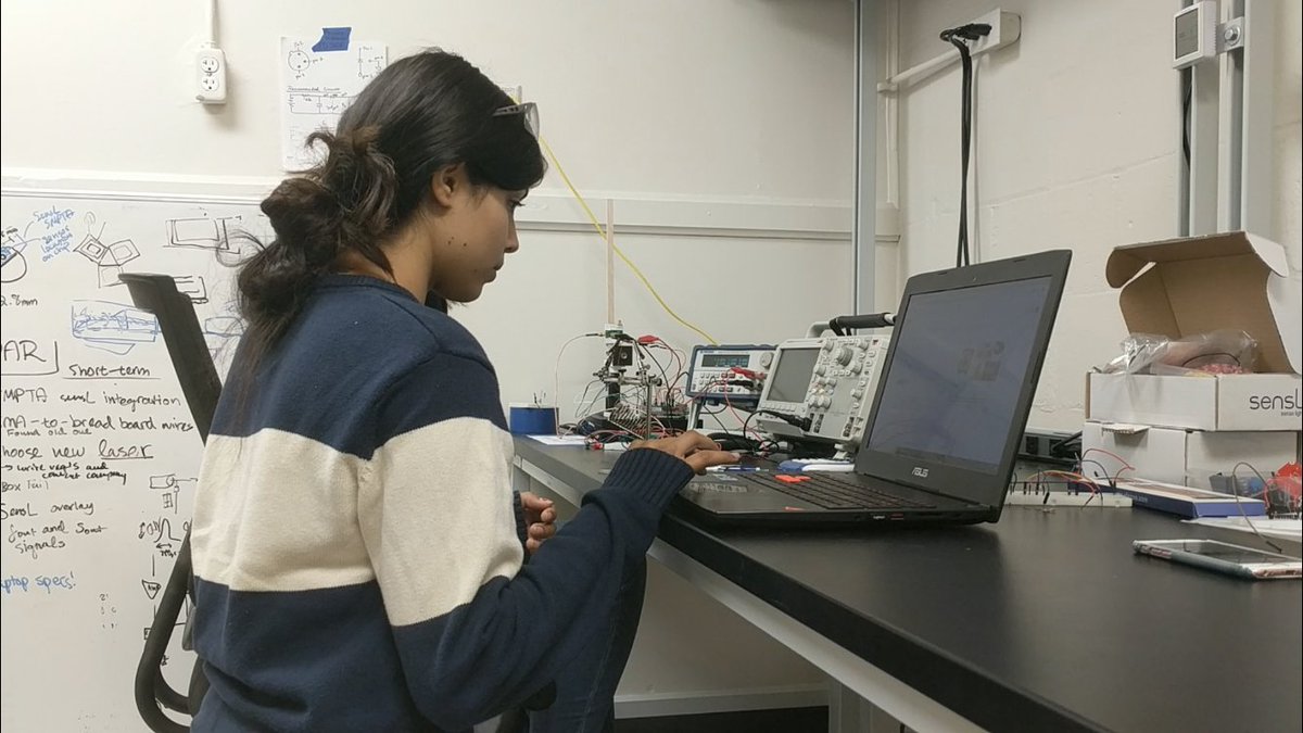 woaaofficial's tweet photo. Happy #WoAAWednesday!! Sanjana Tewathia, our outreach chair, is an incoming grad student at the University of Colorado Boulder. As an undergrad in @GTssdl, she worked on the TARGIT CubeSat Mission and volunteered with @FIRST and WoAA! 

#AerospaceAllies #WomenInSTEM https://t.co/WcHHaWsT4j