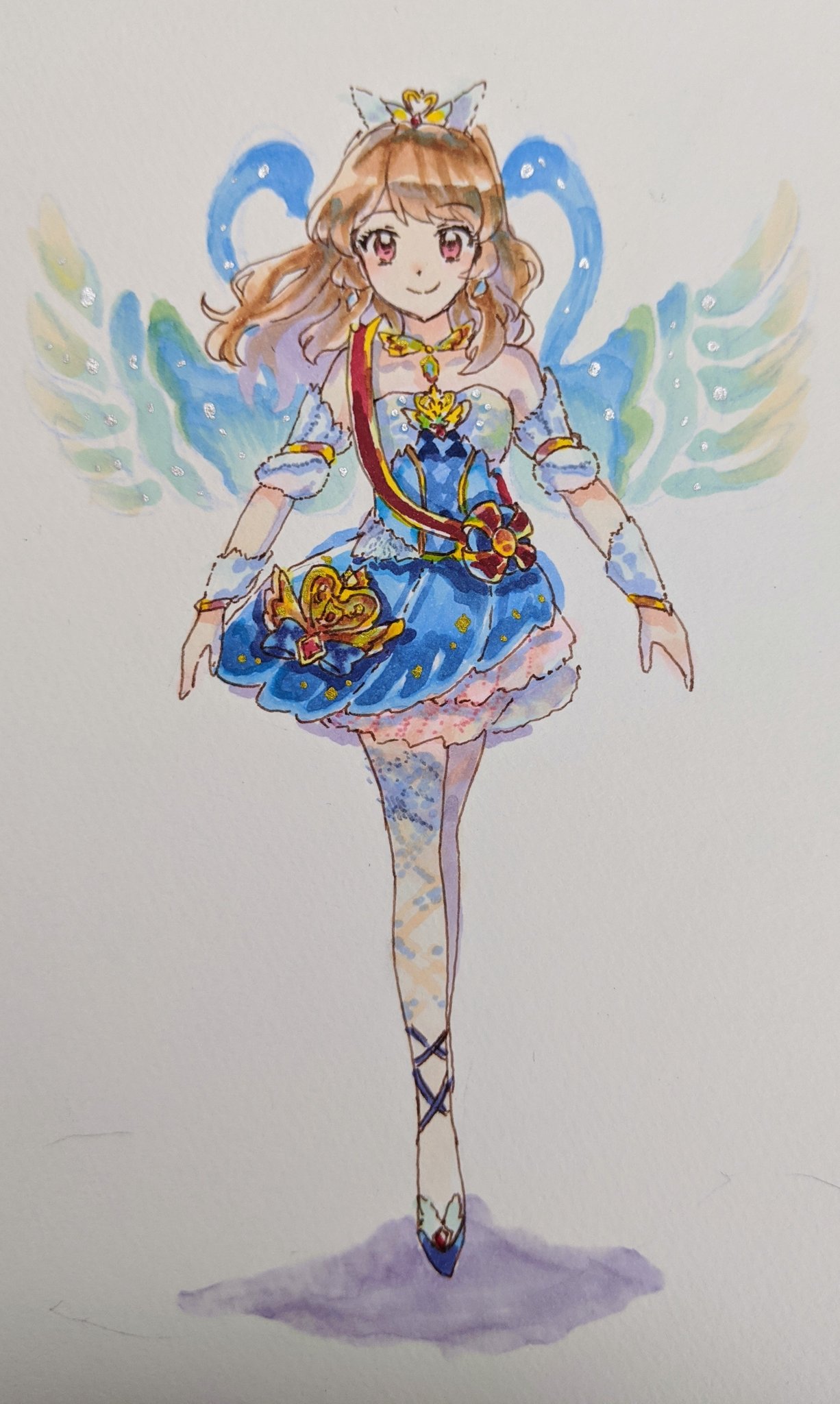 アイカツカードオデットスワンコーデ 大空あかり アイカツカード 大空