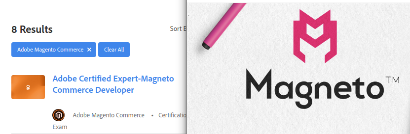MagentoNinja's tweet photo. Hi @Adobe, don't worry, as Magneto... I mean Magento developers we've all been there ;-) #magento #magneto #mage #mage2 #ecommerce #typos #typo #developer You can get nice certification logo on @dribbble ;-) https://t.co/jjZz0MnRTI