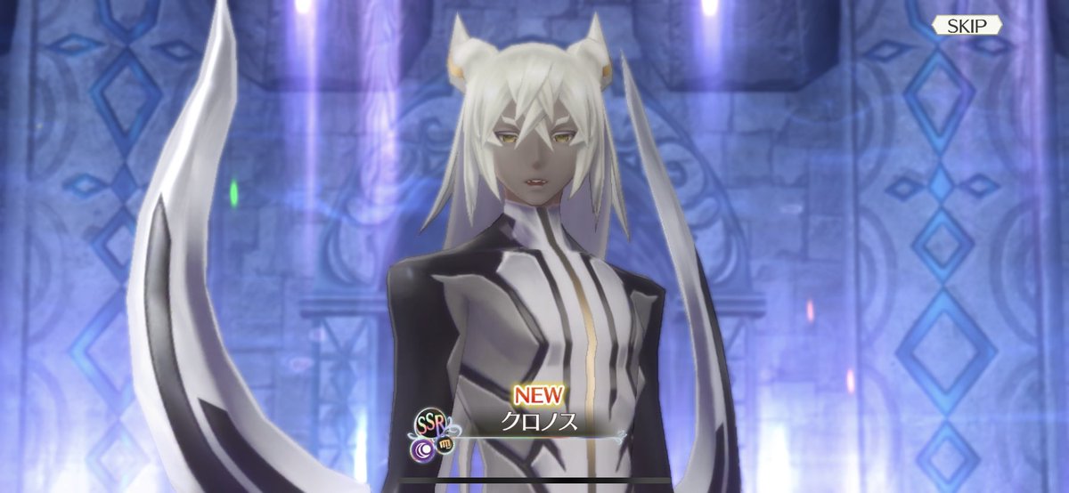 Monozui ものずぃ Tw 1st クロノス当たった ﾟ ﾟ W ﾟ ﾟ クロノス1ミリも知らない凡人ですが え ねこ耳 ぬこなのか ʕʘ ʘʔ よしよーしヽ ー テレクレ テイルズオブクレストリア Ssr