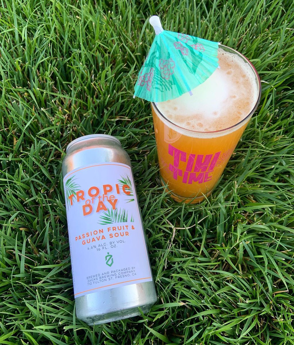 zacksbrewing's tweet photo. Tikis out, beaches! 🤙🏻
Tropic of the Day is BACK this weekend for the brewery district Tiki Time event! This is a passion fruit and guava sour thats super tart and refreshing, perfect for the triple digit weather coming at us! 😅☀️ Preorder on the site, pick up Fri/Sat 1-6pm 🍻 https://t.co/RcpmY1b8iQ