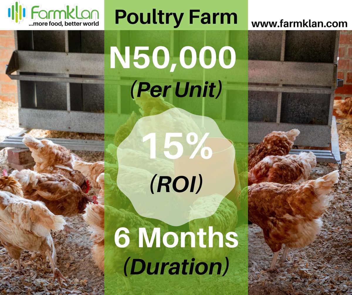 farmklan's tweet photo. The walk to a better world begins with sowing. #farmklan #agritch #poultryinnigeria #investmentgoals #morefoodbetterworld #agricultureinnigeria #zerohunger https://t.co/SXIG1V3V5t