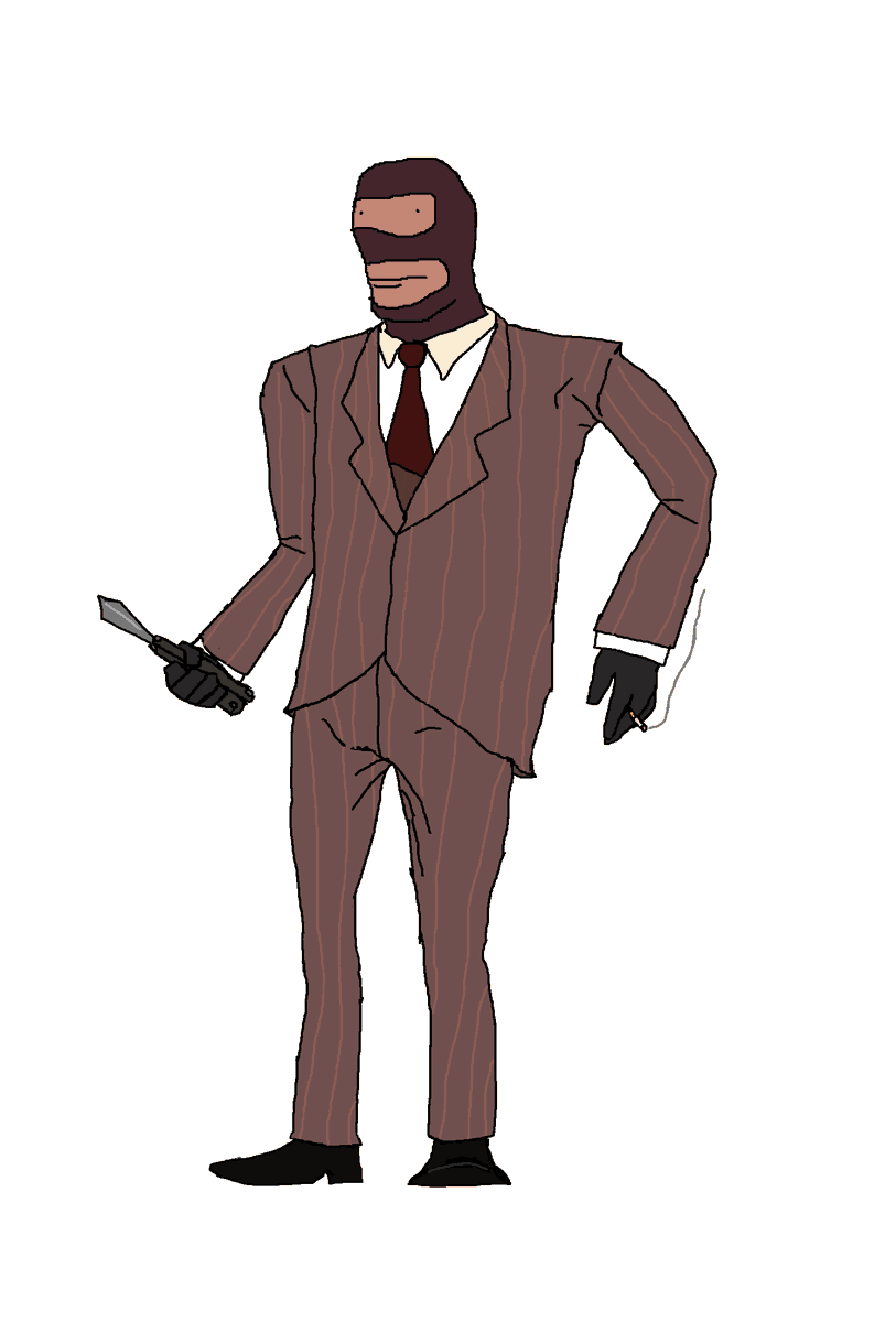 Teamwork Tf Bot On Twitter R Tf2 Art I Tried Drawing The Spy In Ms Paint With My Mouse Https T Co Lkow7lydb6 Tf2