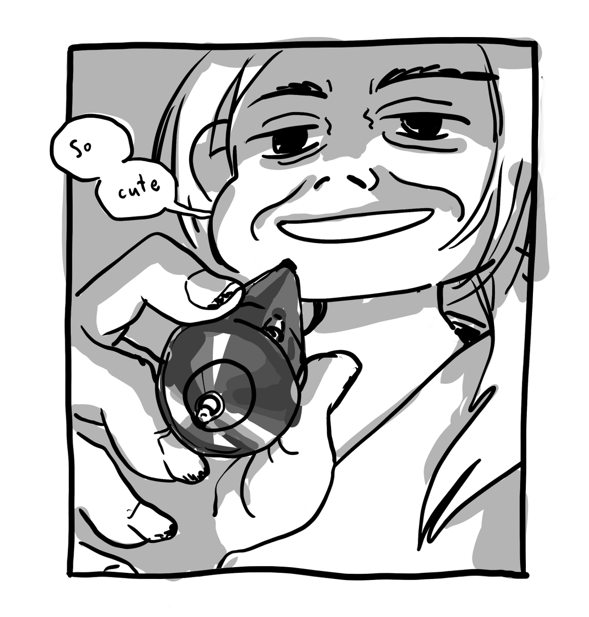 I imagine this is what my art first sees when it is first being birthed 