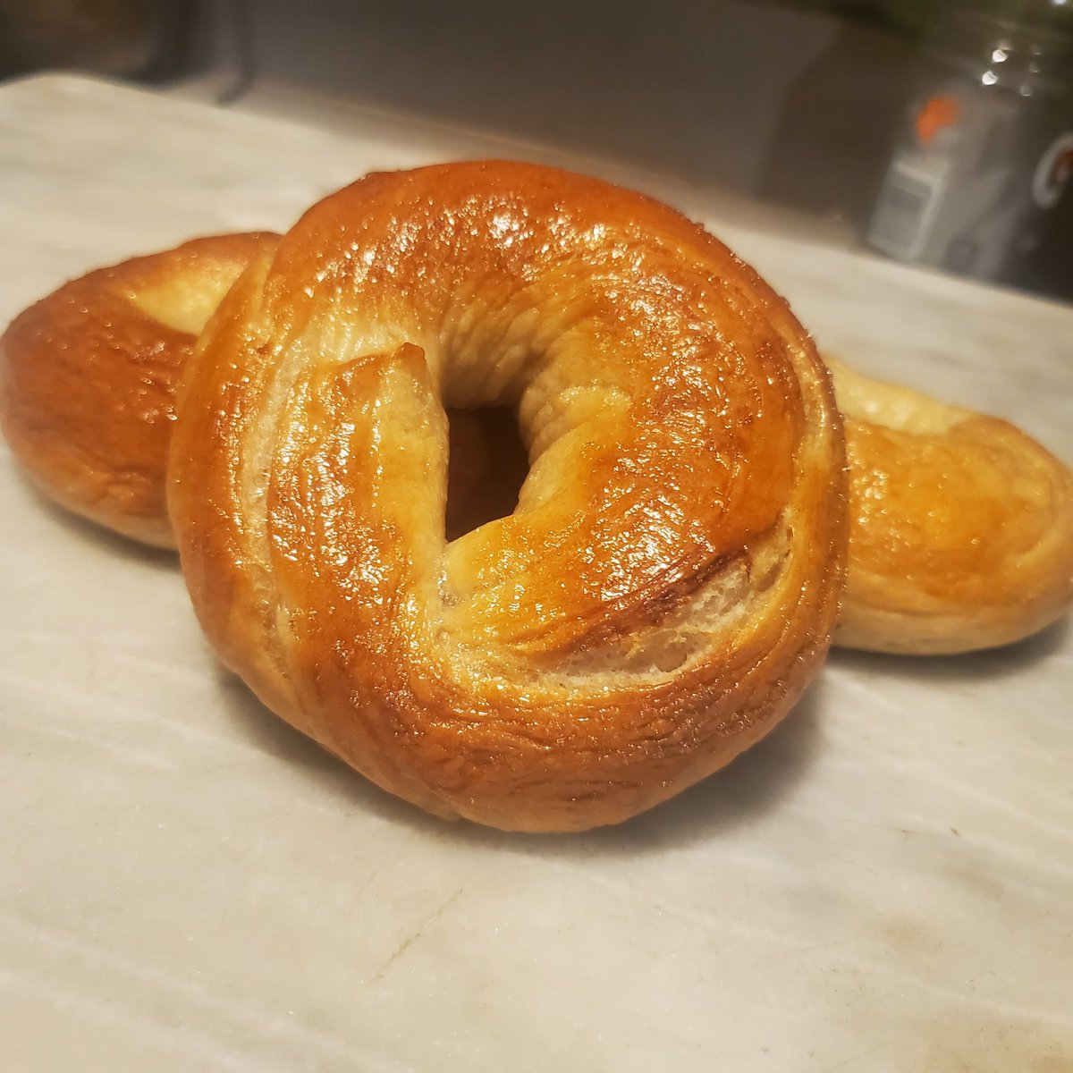 OkEnough2's tweet photo. @GordonRamsay My first time making bagels! What do you think? https://t.co/CxxxR3MmlN