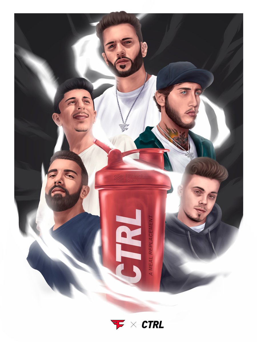 EdxSolarte's tweet photo. red and black version of my entry for #FaZeCTRL https://t.co/g8w64OXktH