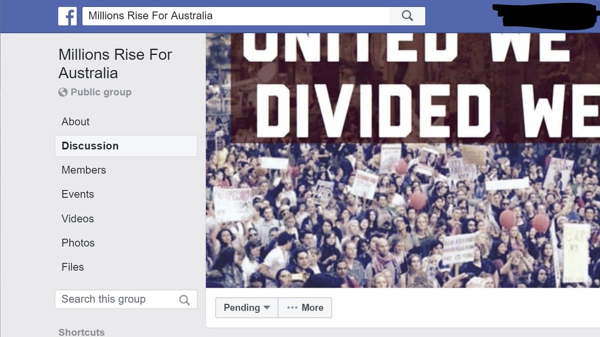 SouthernCross_Q's tweet photo. Well I'll be damned! There are more than just small pockets of awake Aussies on FB after all!
'Millions Rise for Australia' - 32k awake aussies and growing.
https://t.co/8622bVqsi1
#QAnon #AussieQ #AussiePatriots #Australia #GreatAwakening https://t.co/gdIPUyl210