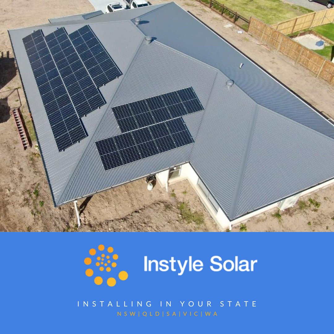 instylesolar's tweet image. ☀️A recent solar system install at #NewBeith seen our team layout 40 x 330w panels on a brilliant roof! The 13.2kW system will be pumping out around 50kw a day, on a nice clear QLD winters day..goodbye electricity bills👋#InstyleSolar #SolarPower #SolarEnergy #GoSolar #Renewables