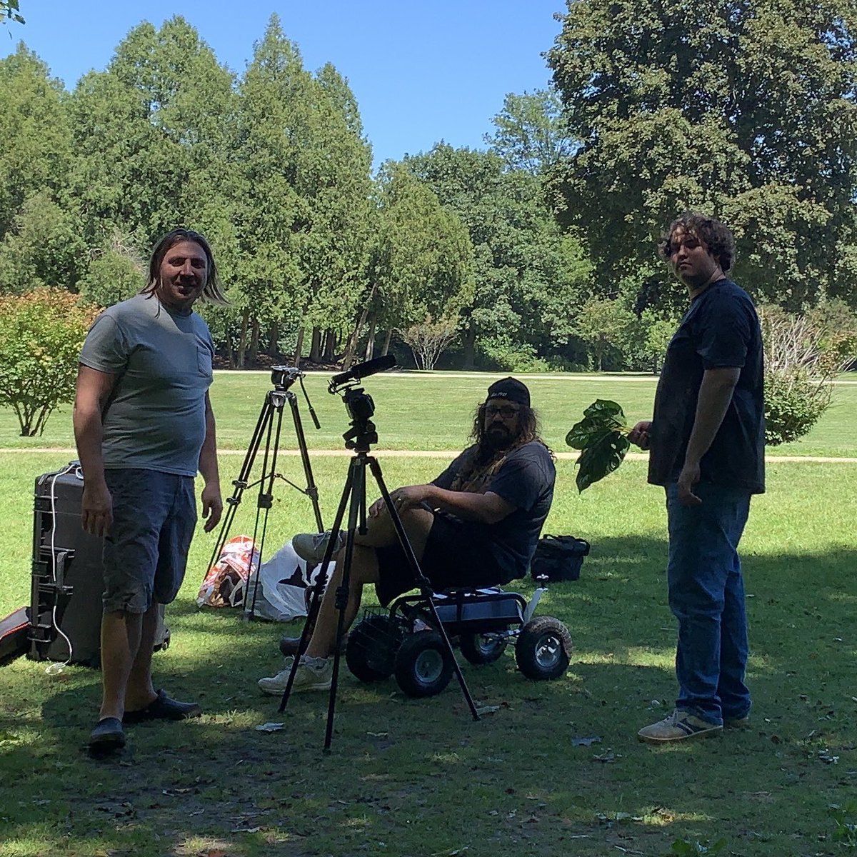 science_Lab3's tweet photo. Today’s filming. https://t.co/6Ua5dgTlQA