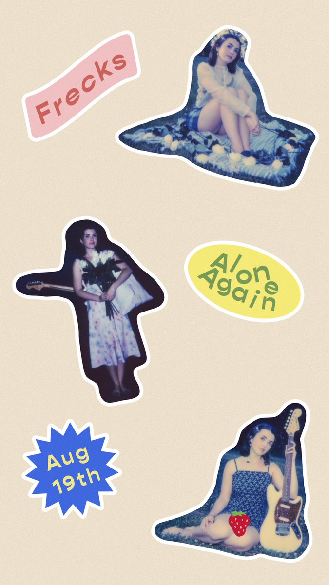 frecks222's tweet photo. im so grateful to be releasing “alone again” in a week. y’all will be moving and grooving to this dream pop love song 🌙✨ #Frecks #aloneagain https://t.co/clCtpwvXIr