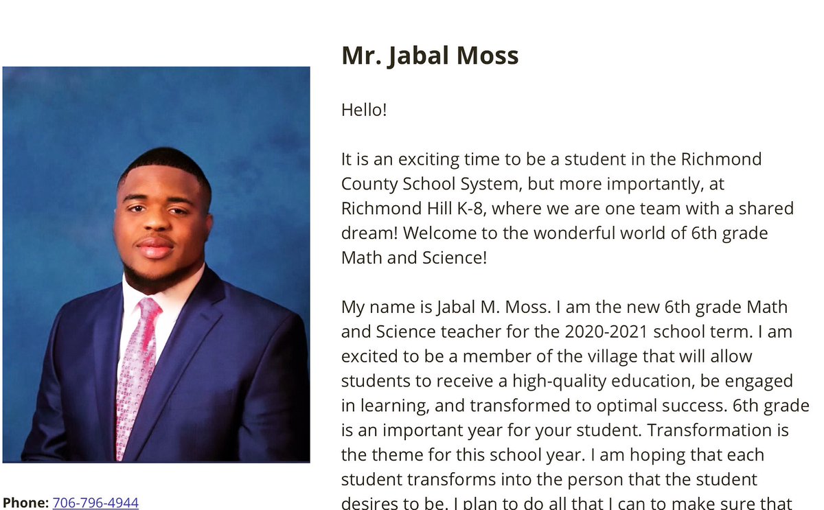 theej_moss's tweet photo. Welcome to 6th grade Math and Science with Mr. Moss! #Peace #Transformation #iSurrendered #GodWins https://t.co/G3ToTTmsiz