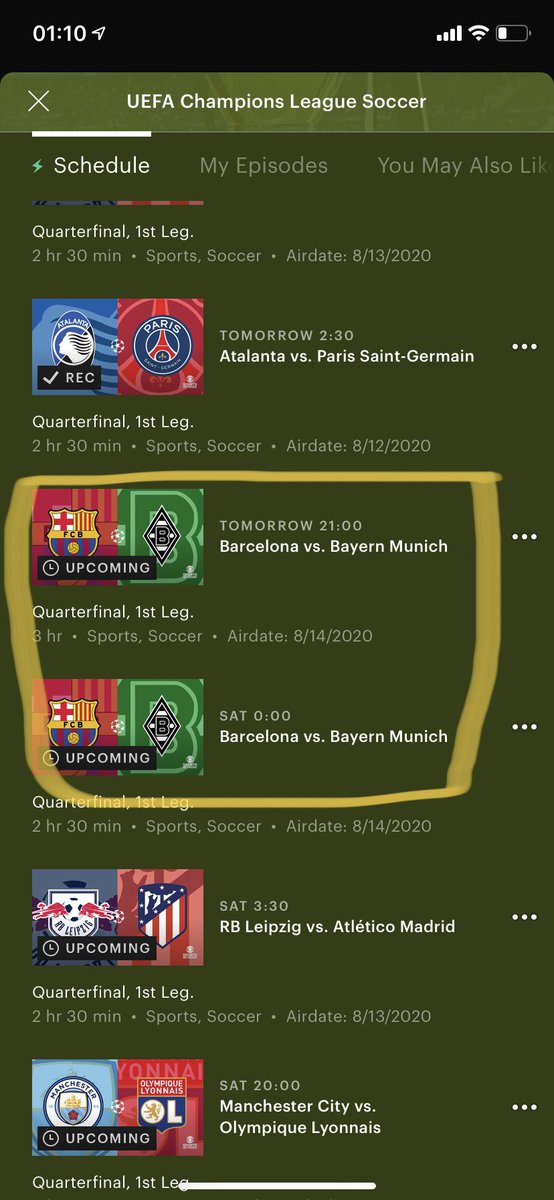 HarryTolsonIV's tweet image. @hulu wrong bundesliga team with a B. This is @borussia_en not @FCBayern