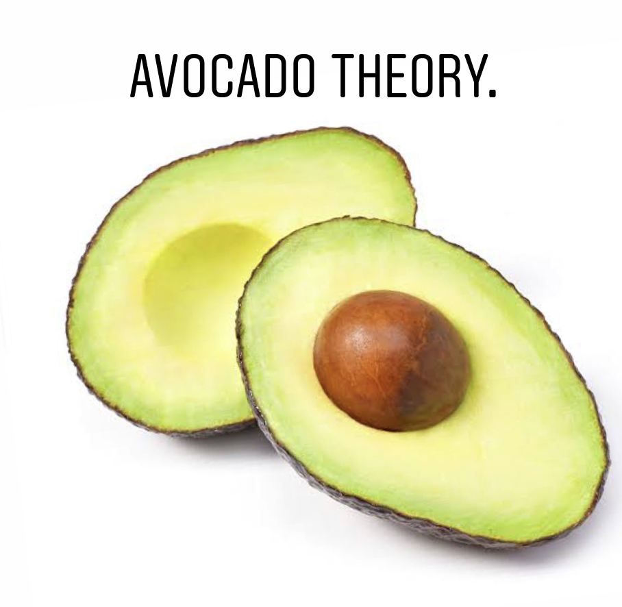 AVOCADO THEORY, a thread.a few years ago, a vegan friend of mine told me a story.she'd written a post about veganism on facebook, and one of her best friends posted a comment about how vegans were short-sighted & selfish because their avocado consumption was killing the planet.