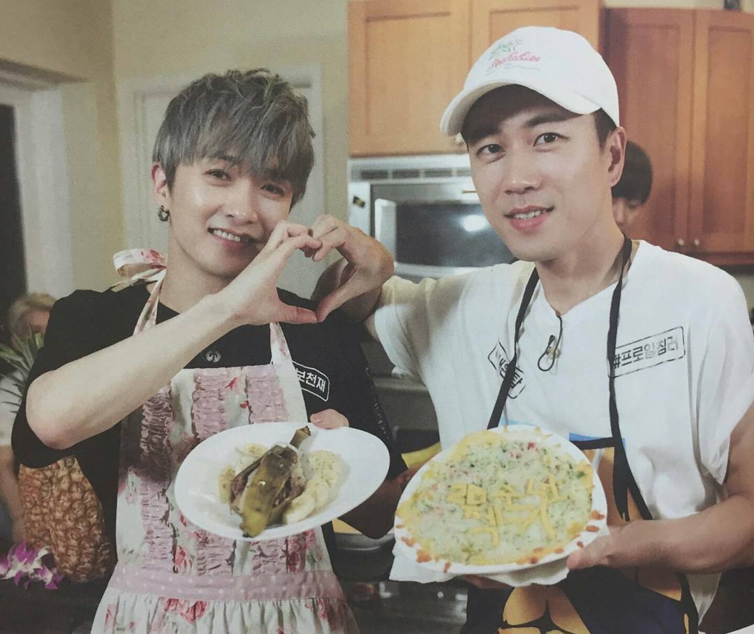 Hubby and wifey cooking dinner together