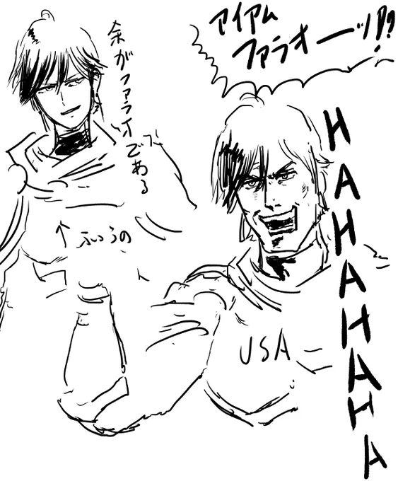 英語版FGO出た時に描いた太陽王 