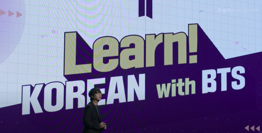 armyindonesiaa2's tweet photo. - Learn Korean with BTS mencapai kira-kira 2,19 juta penggemar dari 200 wilayah, ditonton 4,3 juta kali, sebagian besar penonton berasal dari US, India, Indonesia, Filipina, dan Jepang

(Wow Indonesia! Kalian keren! 😭✊ Keep learning guys!)
@BTS_twt https://t.co/t0EqM2Fnho