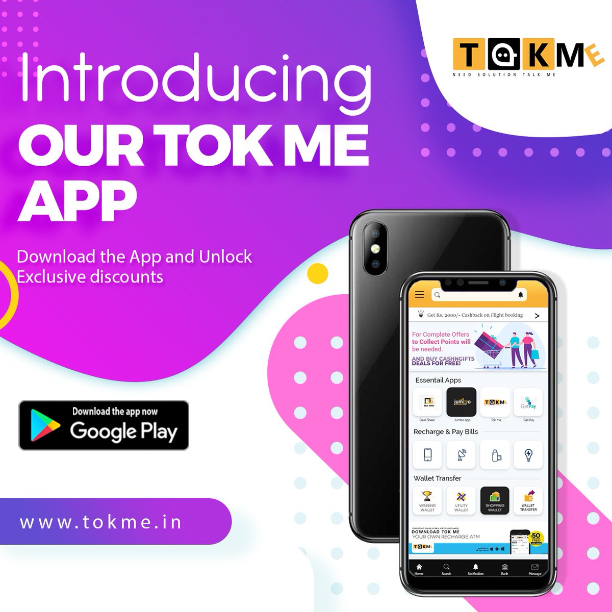 tokmeindia's tweet photo. #affiliatemarketing #onlineshopping #tokme #tok #me #digitalindia #multipleservices #lifestyle #foryou https://t.co/mUCa9NX8ay