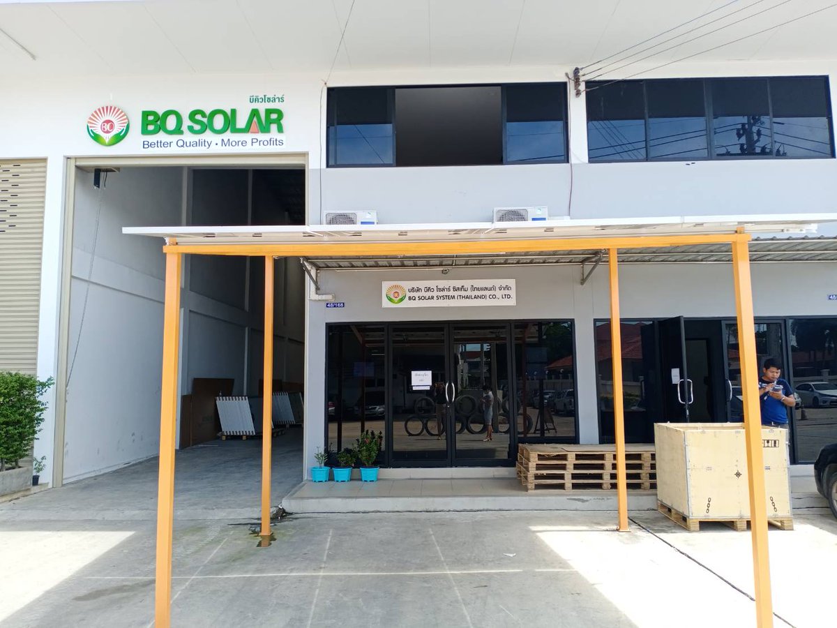BQ_solarTech's tweet image. BQ solartech has already started a branch in Thailand, and our business is continuously growing there. Now we&apos;re going to start looking for new opportunities in other Asian countries. If someone is interested in working with BQ solartech, please contact us.