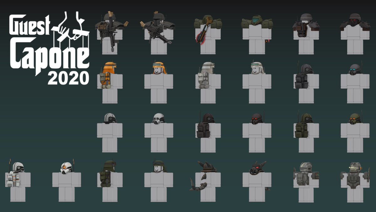 Guest Capone On Twitter Robloxdev Robloxugc Roblox Here Are Some Armor Sets I Ve Created Over The Past 6 Months There S A Few I Left Out Because They Didn T Pass Qa - roblox qa account