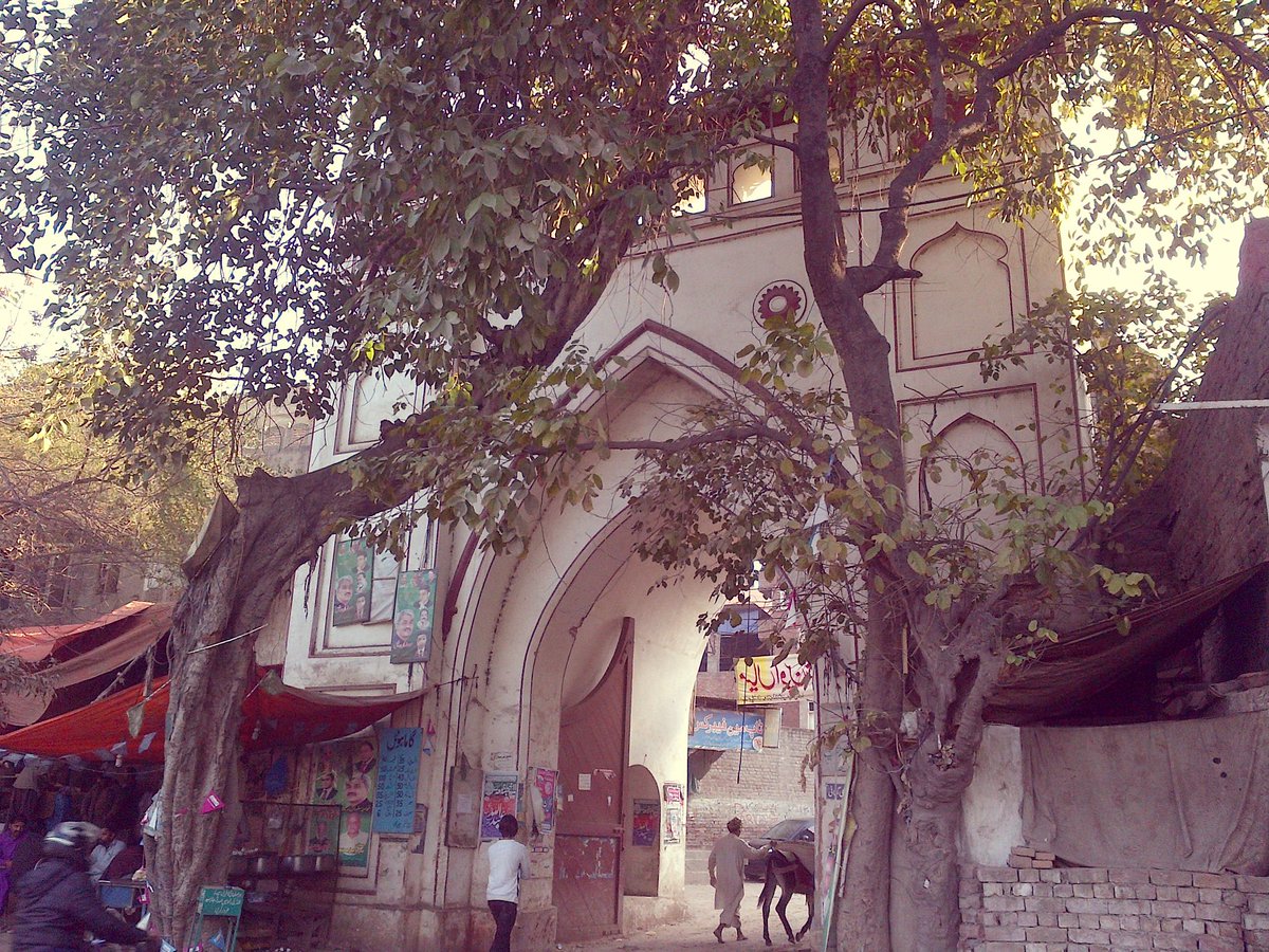 Gate of Lost Caravans___Half pushed, half towed, we arrived at the high gate of Kashmiri Serai; that huge open square… surrounded with arched cloisters, where the camel and the horse caravans put up on their return from Central Asia…J.L.Kipling, 'Lahore As It Was, 1860'