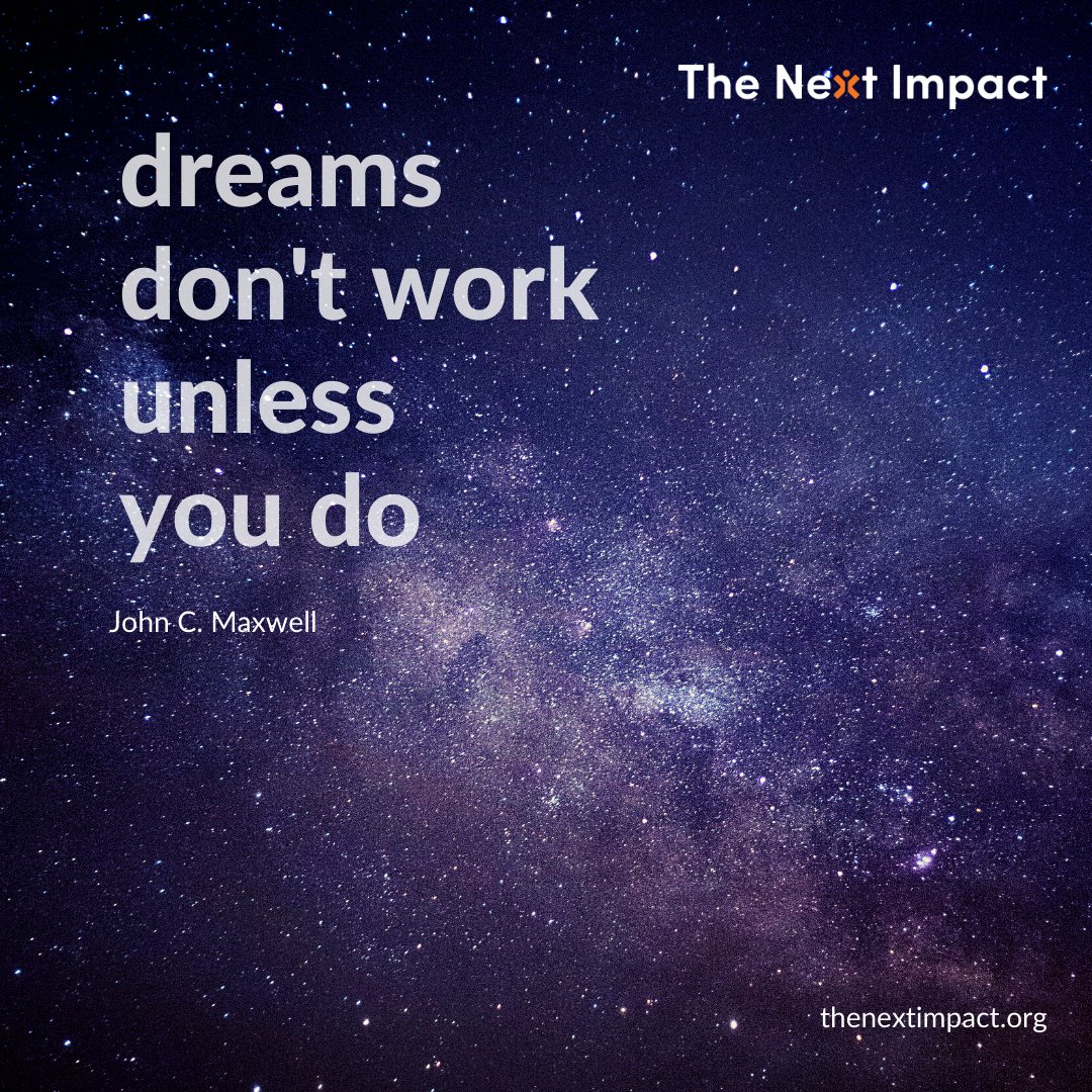 WeAreNextImpact's tweet photo. Every great thing today was once a dream! Do you agree?

#TheNextImpact #Education #Dream #Potential #Children #DeservingMinds https://t.co/1DIE3XqP6y