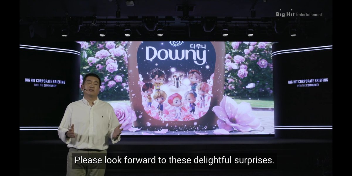 TinyTan to have their own stories and become models of daily lifestyle products and they already started with Downy #bts  