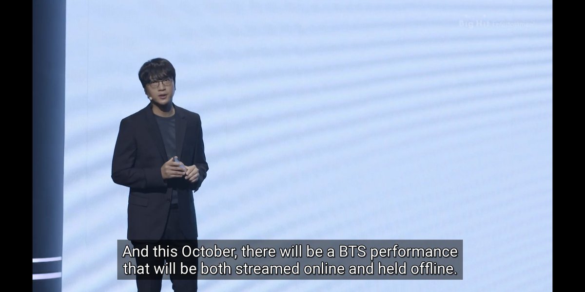 Also there will be a concert to be held both offline and online this October.