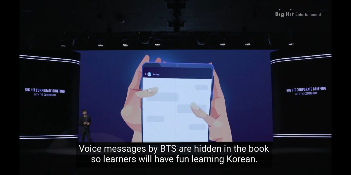 BH will also be producing a book set of "Learn Korean with BTS" which will be available for order thru Weverse Shop soon; it will include a "Speaking Pen" with voices of BTS members! #BTS    #BTS_Dynamite    #BTSARMY  