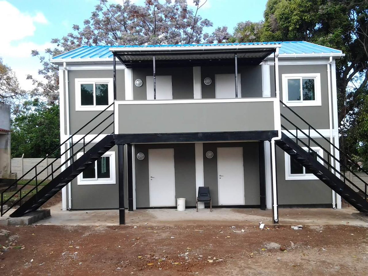 Big5projects's tweet image. Light steel frame modular building. manufactured offsite, installed onsite. 
#lightsteelframebuilding 
#modularconstruction 
#SouthAfrica 
#Construction