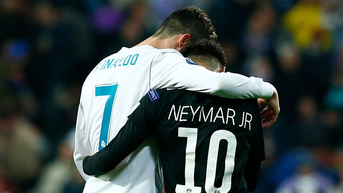 neymar jr cristiano ronaldo
