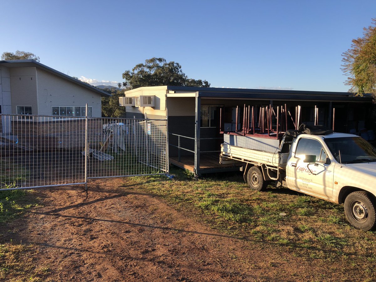 mickdw82's tweet photo. #Thanks to the #Property and #Maintenance #Team who keep getting on with the job @calrossy. Today the team moved #classrooms of furniture and made a first step of improvement for the #BlueRibbon #SheepTeam https://t.co/acRyfUS0xc