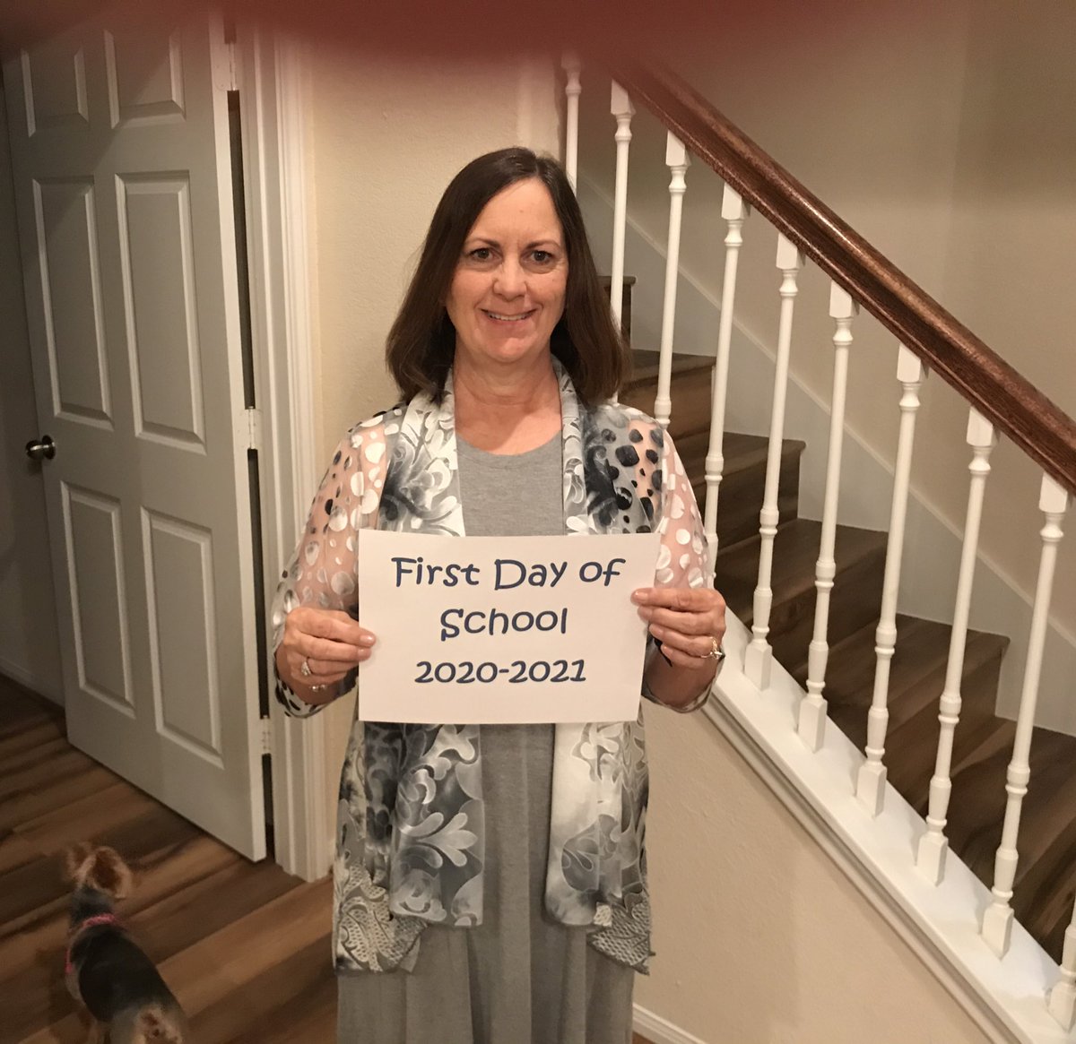 First Day of School and I am ready #LoVeOuRLiOnS #WeAreFamily #THISisOakHills <a href="/oakhillslions/">The Lions Den</a>