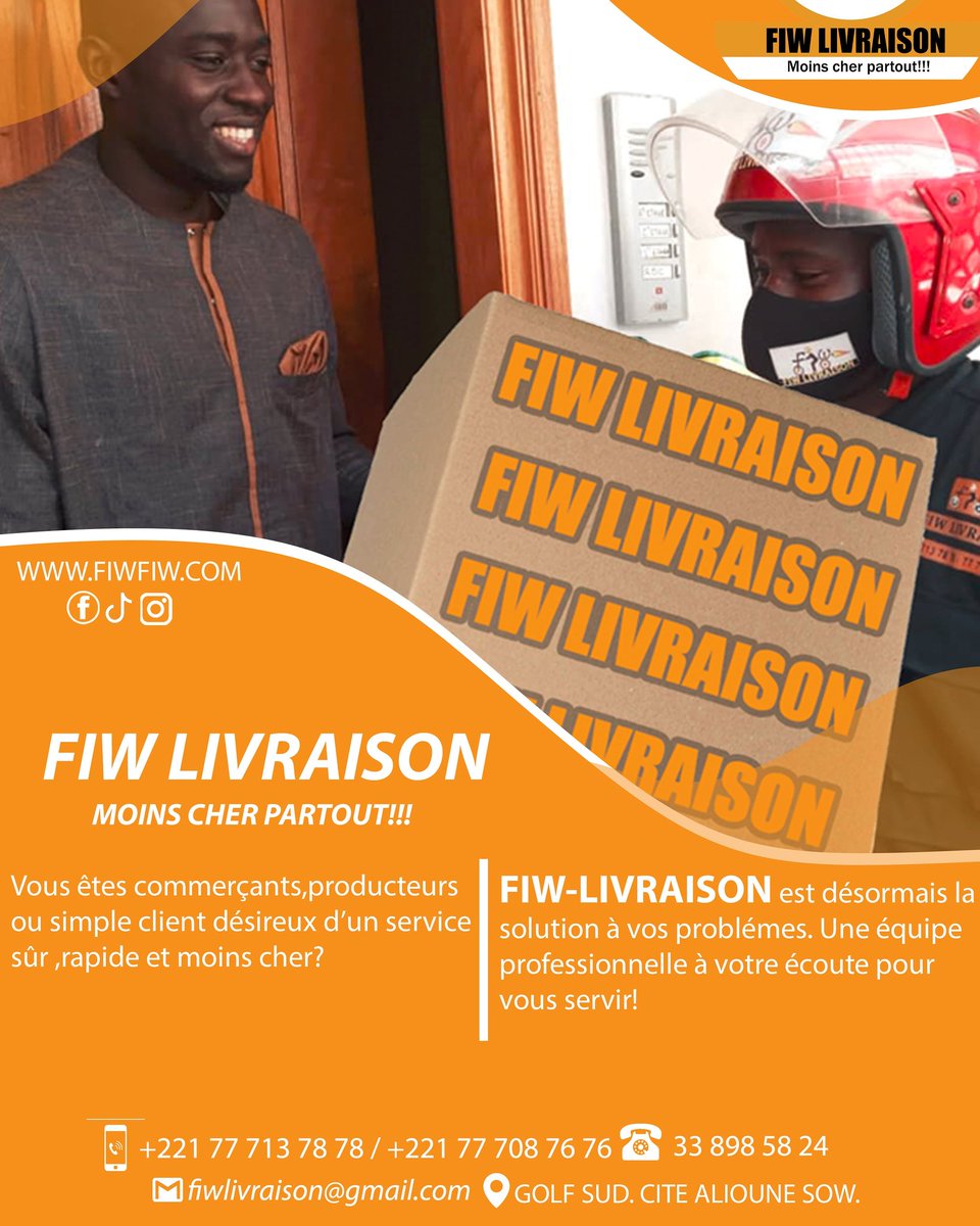 FiwLivraison's tweet photo. FIW LIVRAISON MOINS CHER PARTOUT !!! https://t.co/V0GVYVGavj