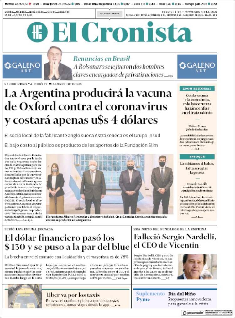 frecuenciabiz's tweet photo. #IndustriaNacional #VacunaIndustriaArgentina @Cronistacom https://t.co/w9GMPltYoC