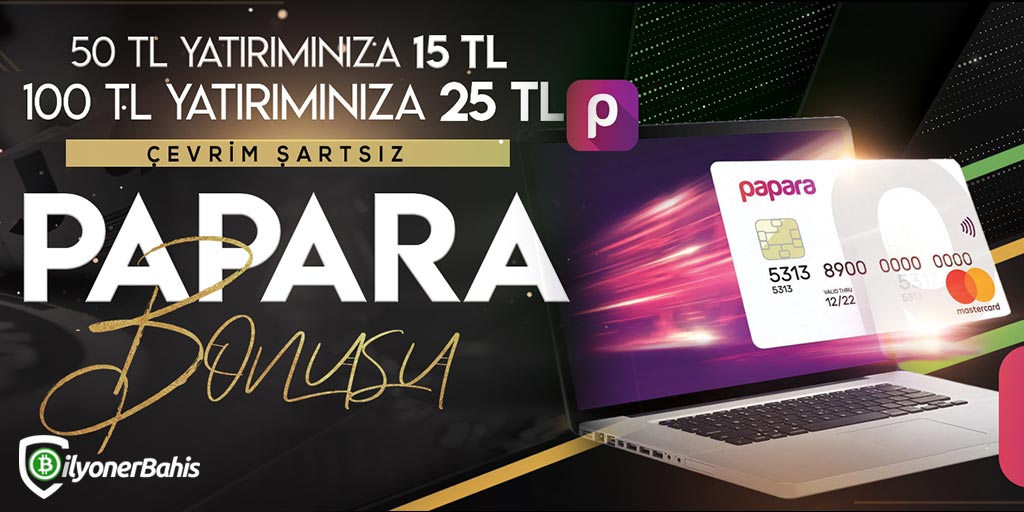 📈50₺ Yatırıma 15₺ Çevrimsiz Bonus 
💸100₺Yatırıma 25₺ Çevrimsiz Bonus

Bilyonerbahis26.com  ile hızlı ve kolay bir kazanç fırsatı seni bekliyor

 #Papara #çevrimsizbonus #güvenilirbahis #bonus