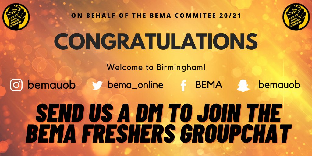 Congratulations prospective UoB Students! #alevels #resultsday #uob