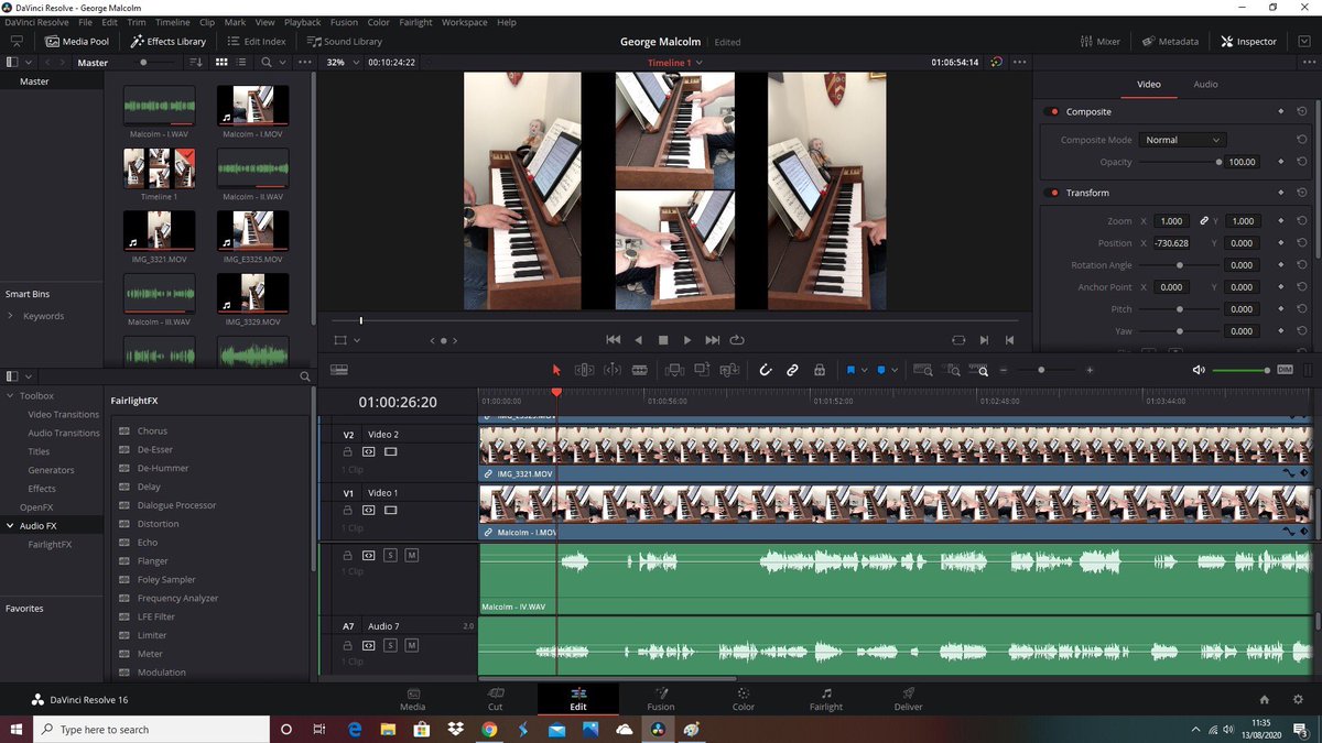 Tomorrow’s Culture at 12 (14/8) is a work by George Malcolm. When reading up about him for "Bach before the Mast" I read he had composed a "Variations on a Theme of Mozart" for 4 harpsichords and thought hmmm, that sounds interesting... On Facebook and our YouTube channel at 12pm
