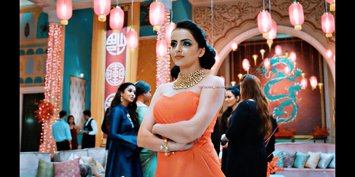 Farhana_shrenu's tweet photo. Beauty Queen pooja in orange #ShrenuParikh @shrenuparikh11 https://t.co/BYbehP057P
