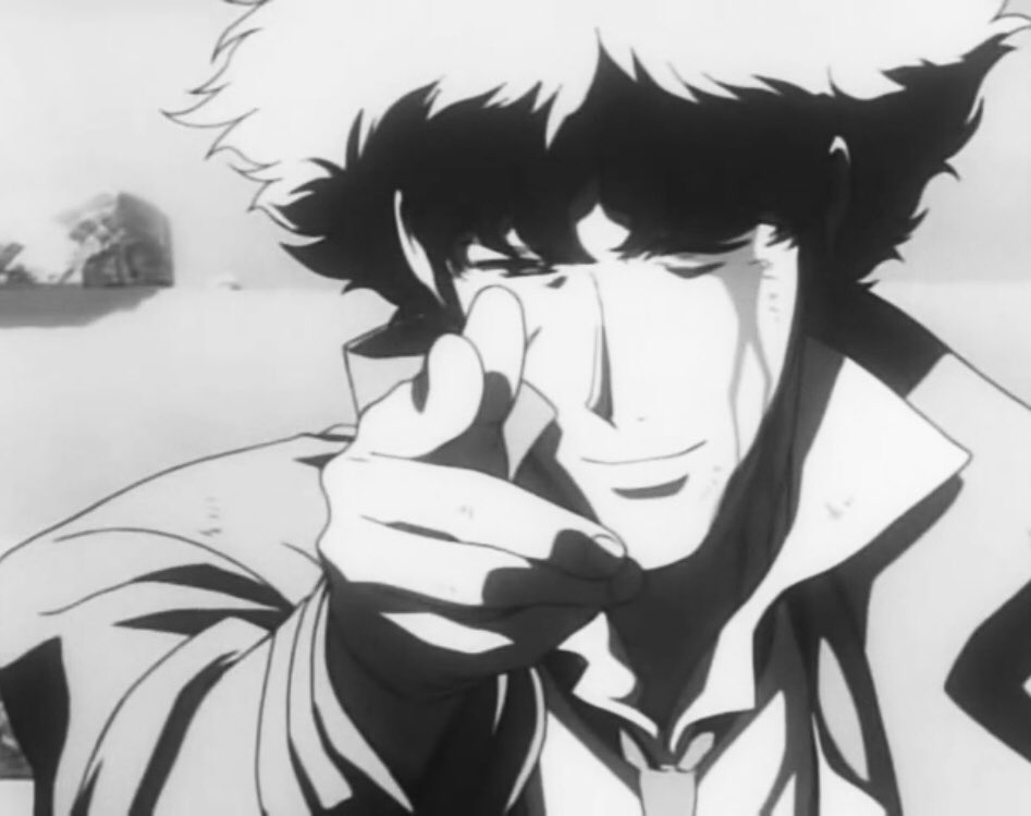 Cowboy Bebop: “You’re gonna carry that weight” (Hajime Yatate)