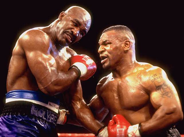 He was released in 1996 and immediately started fighting again. He won many matches with ease until he fought Evander Holyfield in 1996 and got a beating. Holyfield was much older at the time and had retired a few years prior. He came out of retirement to beat Tyson.