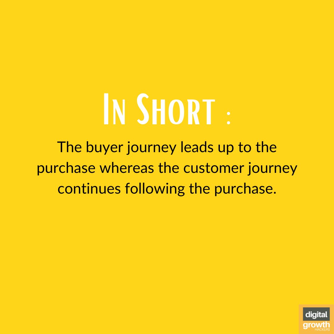 dgh_digital's tweet photo. Confused between buyer journey and customer journey? Don't worry! We're here for you.

#buyerjourney #customerjourney #digitalmarketing #marketingterms #marketing101 #digitalmarketingservices #dghdigital #digitalgrowthhackers https://t.co/dUN74Wtble
