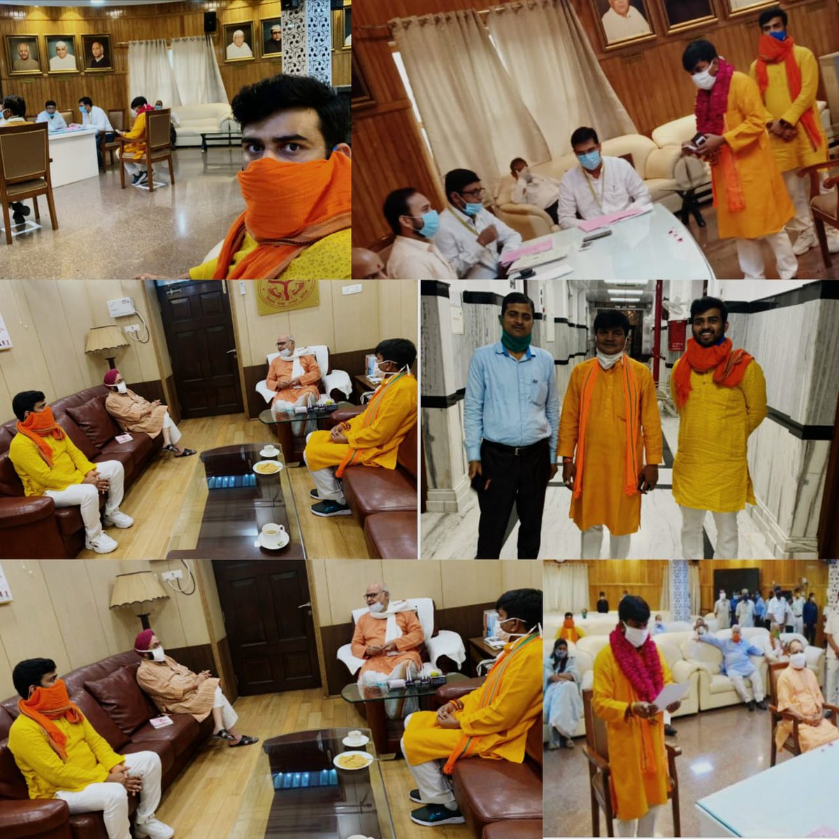 MonuVer13402218's tweet photo. जयप्रकाश निषाद के नामांकन में पहुंचे #वैभव चतुर्वेदी भी रहे मौजूद। जयप्रकाश निषाद के करीबी बताए जाते हैं युवा समाज सेवी वैभव चतुर्वेदी वैभव चतुर्वेदी ने सीएम योगी और विधानसभा अध्यक्ष से लिया आशीर्वाद।जयप्रकाश निषाद के नामांकन में वैभव चतुर्वेदी की मौजूदगी से राजनीति में चर्चाओं https://t.co/3qQwyavShY