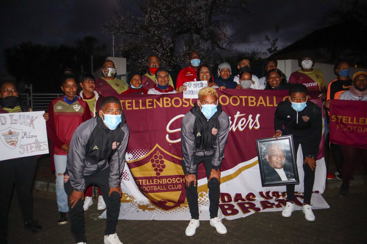 Stellenbosch FC (@stellenboschfc) on Twitter photo Our very loyal #Sfc supporters braved the cold and early morning bus departure from the clubs' base <a href="/sas_hp/">Stellenbosch Academy of Sport</a> to say goodbye and wish our boys well. Thank You #SfcFamilyโค๏ธโฝ๐ 
#StellenboschFC #ProudlyStellenbosch
#sfccommunity
#SasAcademy 
#sashp #ChoiceOfChampions Our very loyal #Sfc supporters braved the cold and early morning bus departure from the clubs' base <a href="/sas_hp/">Stellenbosch Academy of Sport</a> to say goodbye and wish our boys well. Thank You #SfcFamilyโค๏ธโฝ๐ 
#StellenboschFC #ProudlyStellenbosch
#sfccommunity
#SasAcademy 
#sashp #ChoiceOfChampions
